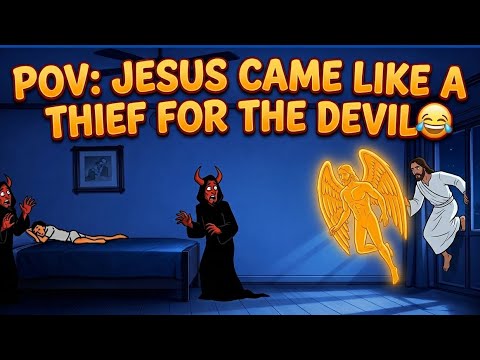 POV: JESUS CAME LIKE A THIEF FOR THE DEVIL 😂💔