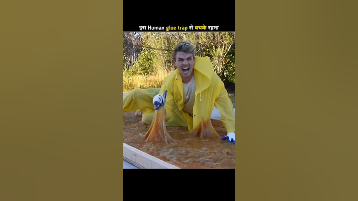 Dangerous Human Glue Trap #shorts