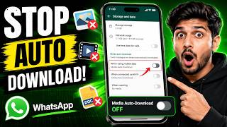 How to Stop WhatsApp Auto Download on Android & iPhone (2026)