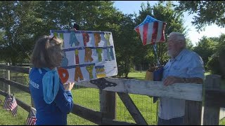 Local group celebrates veterans' birthdays during COVID pandemic