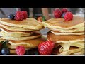 PANCAKES RICETTA AMERICANA CLASSICA  ricetta pancake SENZA SPORCARE LA CUCINA pancakes pancake
