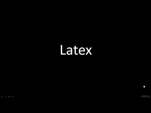 LaTeX A-Z: from beginner to advance in less than 3 hour - learn LaTeX