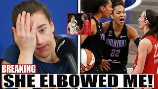 BREAKING:SUE THEM! WNBA EXPLODES After Janielle Salaun ELBOWS Caitlin Clark—Then She SAID THIS! 🔥