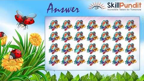 Skill Pundit: If you Can do this Test. You have Unique Eyesight, Can U? | Insects | Video 12