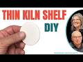Making a Thin Round Kiln Shelf for a Microwave Kiln | Microwave Kiln Projects