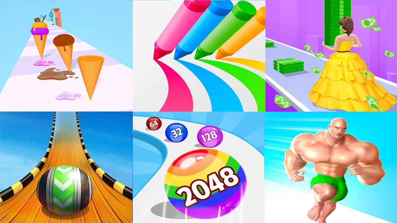 Ice cream stack | Pencil Run | Money Run 3D | Ball Run Run 3D | Ball Run 2048 | Muscle Rush
