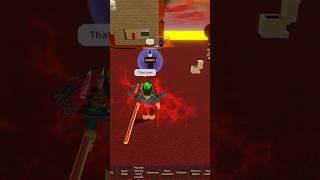 Getting sent to the coal mines by creator in Roblox bad craftwars #roblox