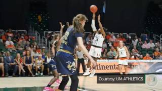 Meet Jessica Thomas, Canes Women's Basketball point guard | SportsDesk | UMTV
