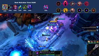 LOL - League Of Legends -Fulll Game - Malzahar ARAM Build