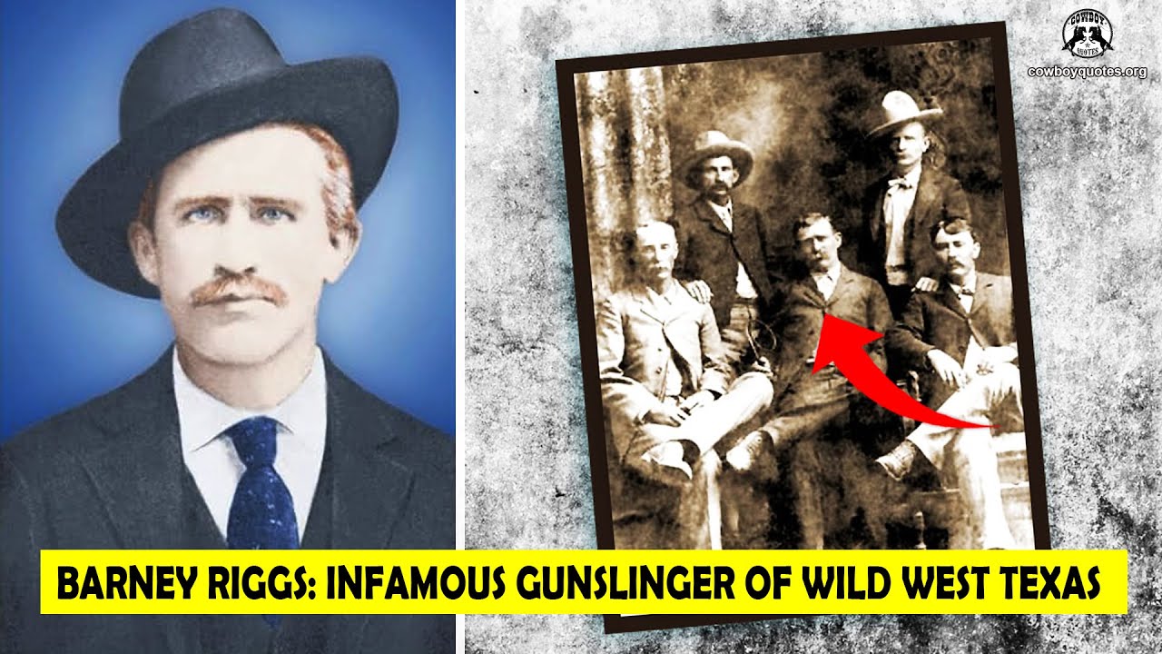 🔴 Barney Riggs: Infamous Gunslinger of Wild West Texas - Cowboy Quotes ...