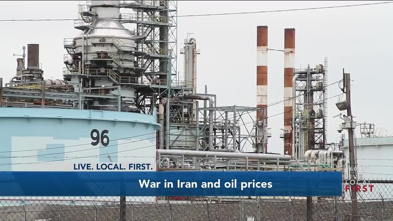 How the War in Iran could affect gas prices, the economy here