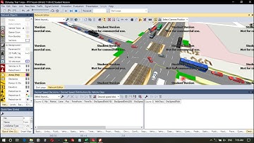 VISSIM Simulation of un-signalized at grade crossing