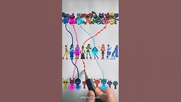 Smiling Critters & Inside Out2 & Sprunki collaboration connect challenge!! #trending #shorts