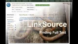 LinkSource: Finding Full Text