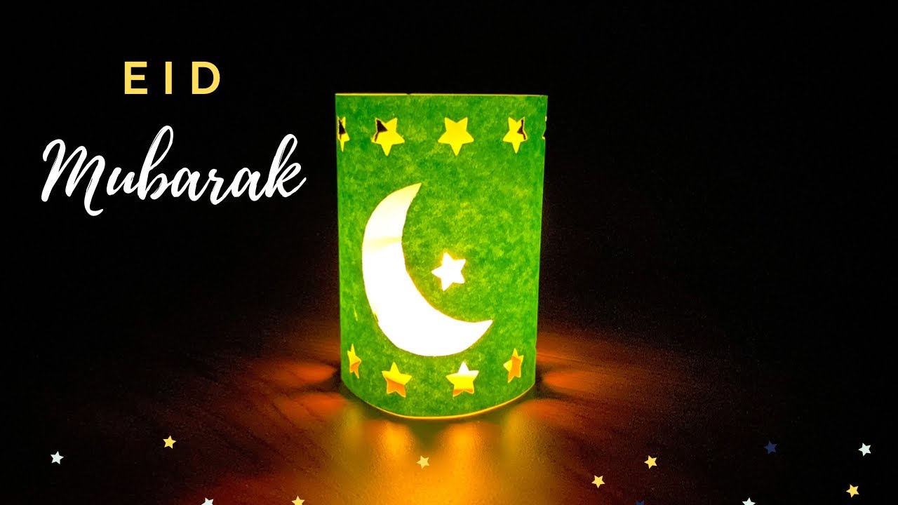 Easy EID Paper Lantern EID Mubarak Special Craft DIY Paper Lantern