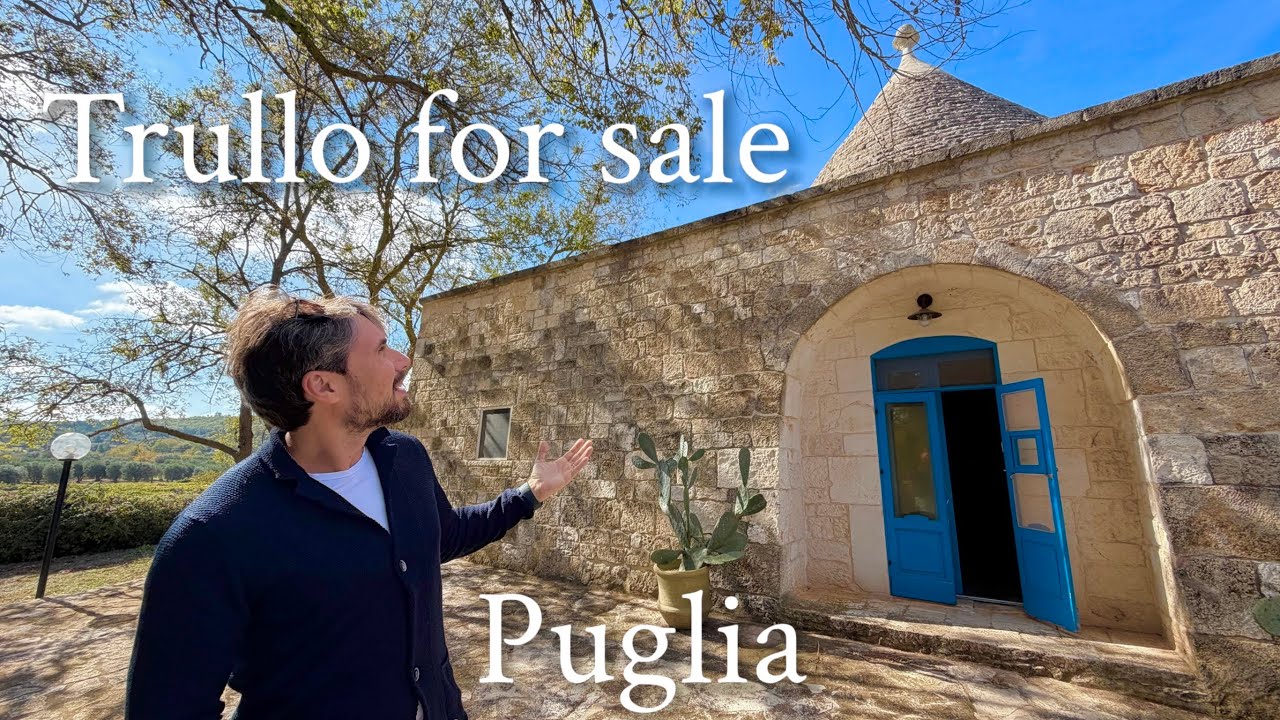Очаровательный трулло с 3 спальнями на продажу в Апулии 🇮🇹 | Между Остуни и Мартиной Франкой