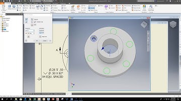 Inventor - MAKING THE HALF SECTION PART DRAWING
