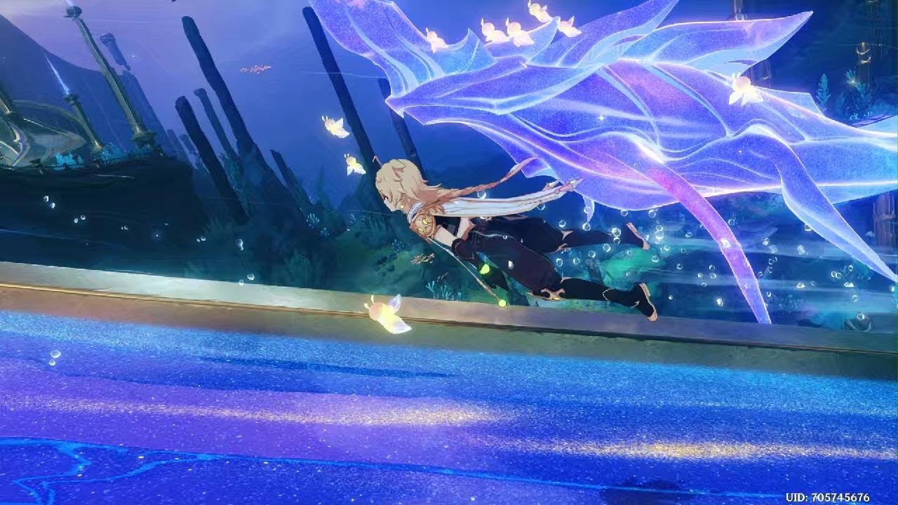 Genshin Impact canticles of harmony requiem final cutscene aether