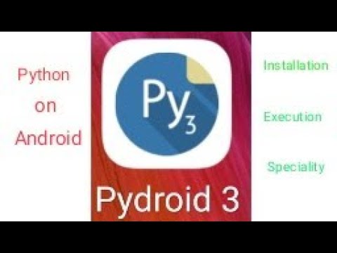 Python installation and programming on Android Tamil.
