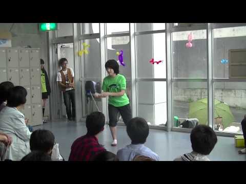 フラワースティック：2012文化祭、湘南高校ジャグリング部
