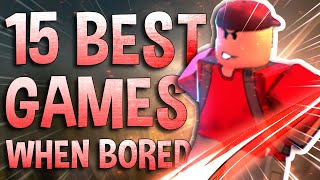 Best roblox Games to play when Bored (part 3) #fyp #roblox #bored #rob