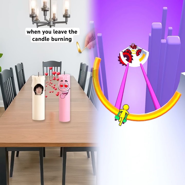 2-When You Leave The Candle Burning 🤣 #shorts #relatable