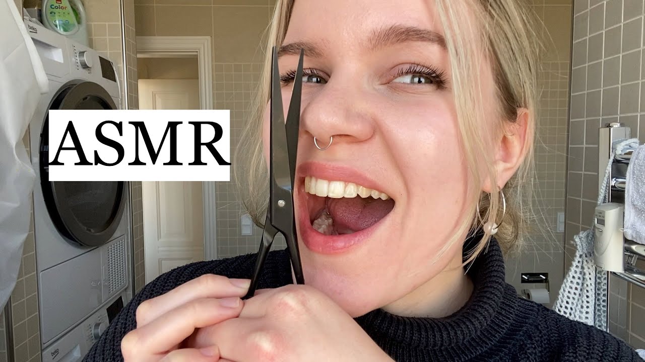 ASMR casually cutting all YOUR hair off *roleplay* 🥲 (whispered haircut, hair brushing, hair play)