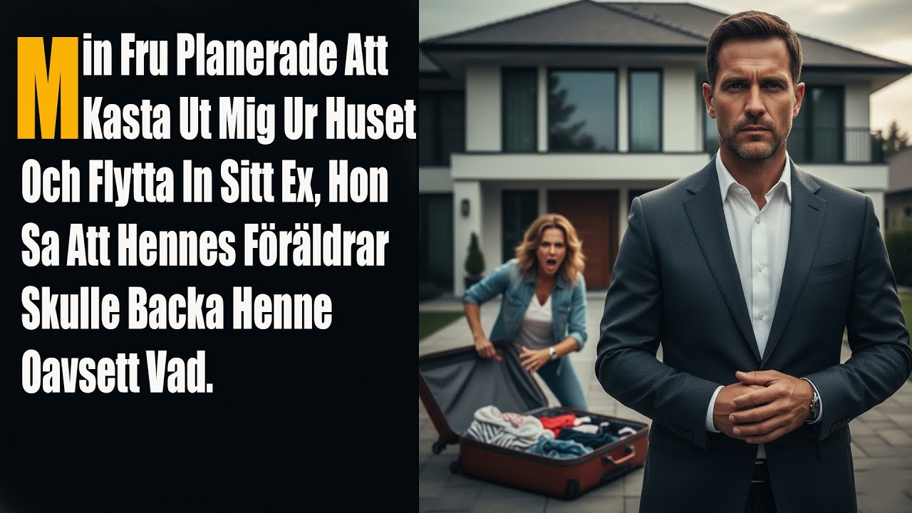 Min Fru Planerade Att Kasta Ut Mig Ur Huset Och Flytta In Sitt Ex, Hon Sa Att Hennes Föräldrar...