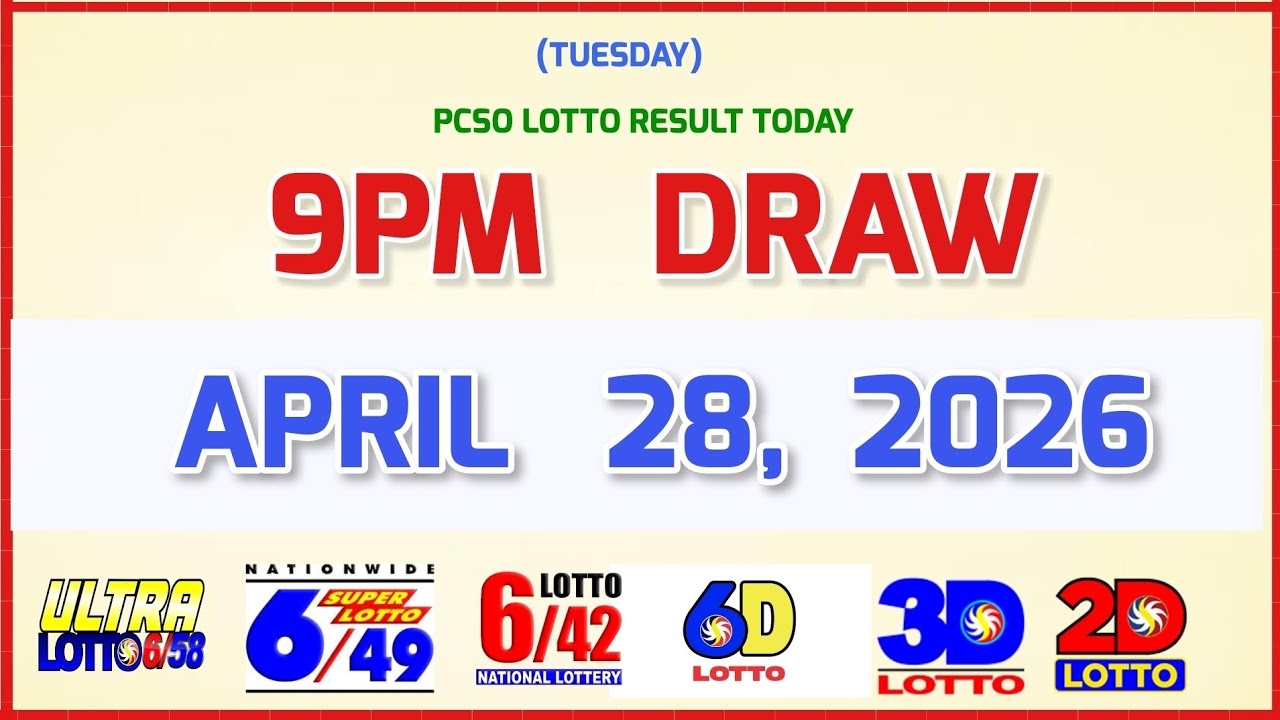 Pcso Lotto Result Today