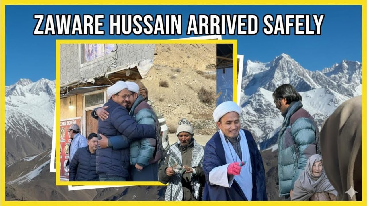 ZAWAR -e-HUSSAINI RETURNS HOME AT  KARGIL 🏠
