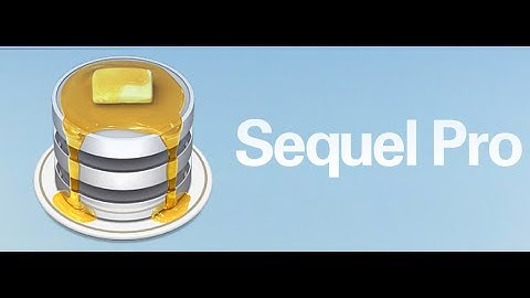 Sequel Pro with MySQL MariaDB on a MAC