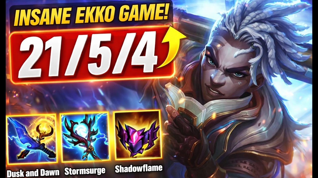 Ekko Is Domininting the Yone and Making him run for his life