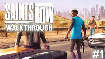 SAINTS ROW Gameplay Walkthrough Part 1 - INTRO