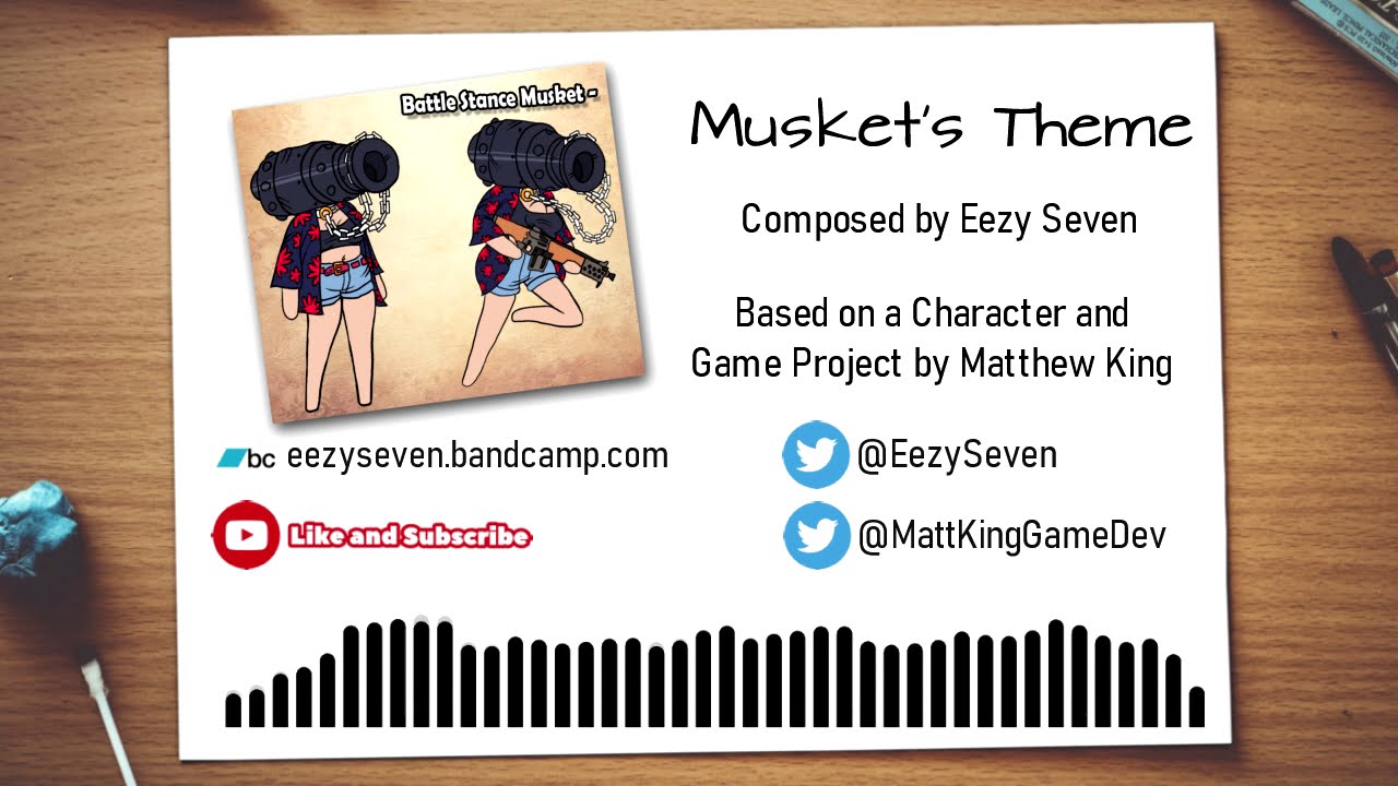 Eezy Seven  - Musket's Theme (Indie RPG Project Music Loop)