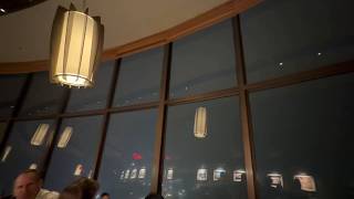 Tower of the America shakes as storms blow through San Antonio
