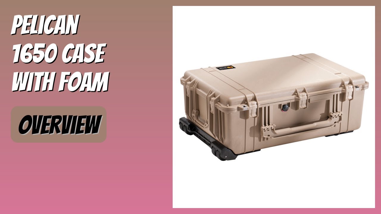 REVIEW (2026): Pelican 1650 Case With Foam. Features