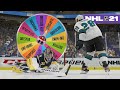 NHL 21 SHOOTOUT CHALLENGE #3 *MYSTERY WHEEL EDITION*