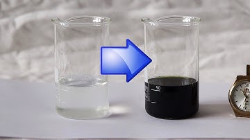 Iodine Clock Reaction Chemical Experiment!