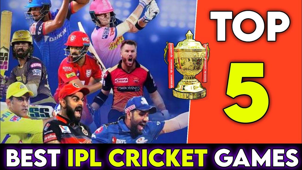 🔥Top 5 Best Ipl Cricket Games New Ipl Auction Cricket Games Top 5