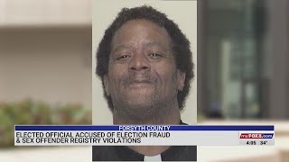 Elected Forsyth County official charged with election fraud, sex offender registry violations