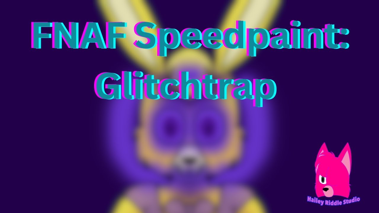 RIP Glitchtrap #Glitchtrap #Speedpaint #ibispaint #FNAF #fnaf #glitcht