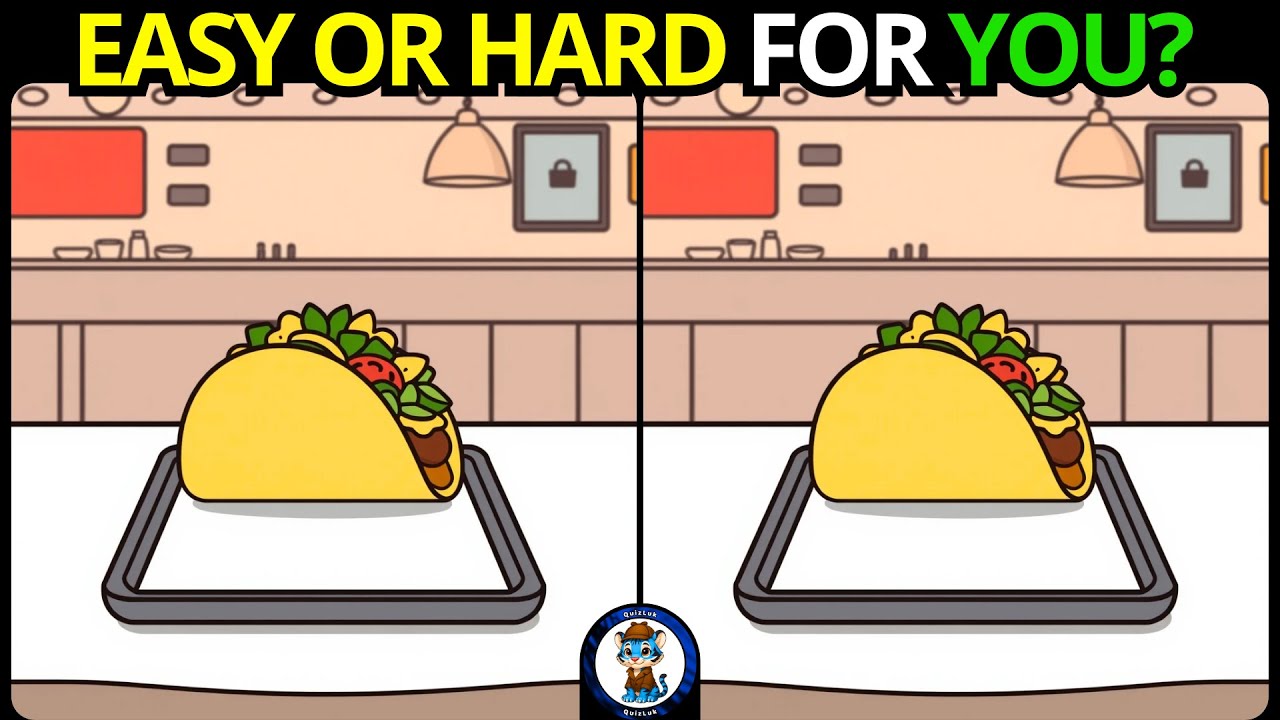 Сможете ли вы найти все отличия? 👀 Большинство людей их пропускают!