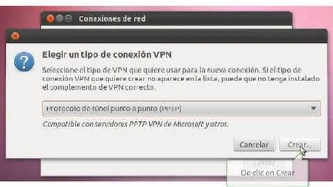 Configurar AccesoVPN PPTP en UBUNTU
