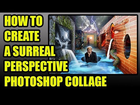 How to Create a Surreal Perspective Photoshop Collage