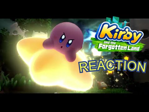 Kirby and the Forgotten Land Intro Cutsecne Reaction #Joey64 #Kirby #React #Reaction #Nintendo
