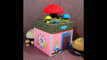 Explosion Box Album (Alice In Wonderland) Construction Video PART 1