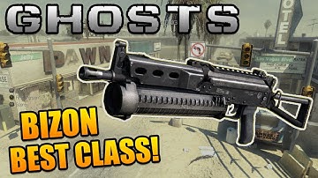 Call of Duty Ghosts: "BIZON" Best Class Setup - Bizon SMG Class Setup