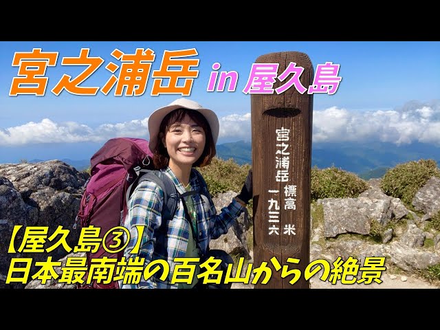 Yakushima ③] A two-day, one-night tent hike! We finally