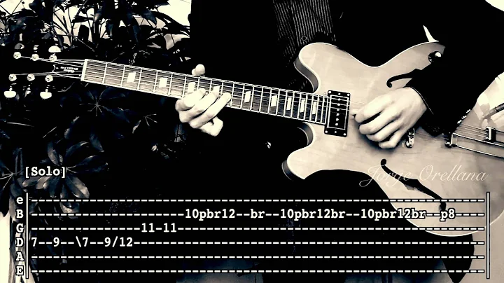 Something - The Beatles  ( Guitar Solo Tab Tutorial ) | Jorge Orellana