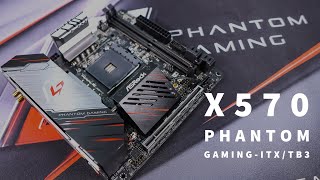 ASRock X570 Phantom Gaming-ITX/TB3 Motherboard